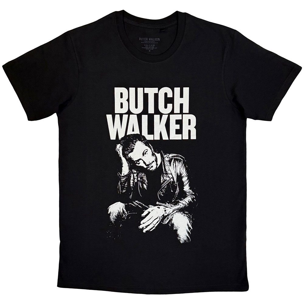 Butch Walker - Contrast Photo Tshirt Homme - Noir